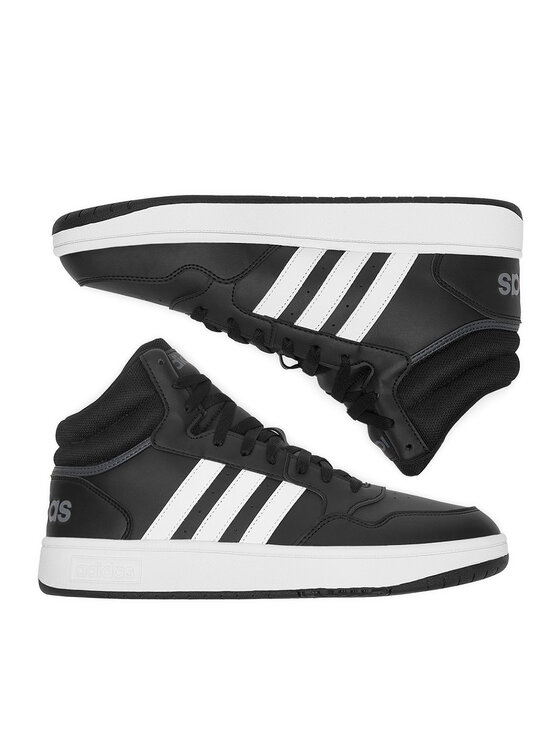 adidas adidas Superge HOOPS 3.0 MID GW3020 Črna