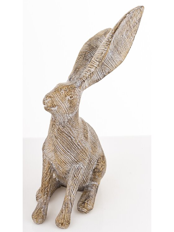 MIAhome MIAhome Figurka zając LONGORELA-2 Brązowy
