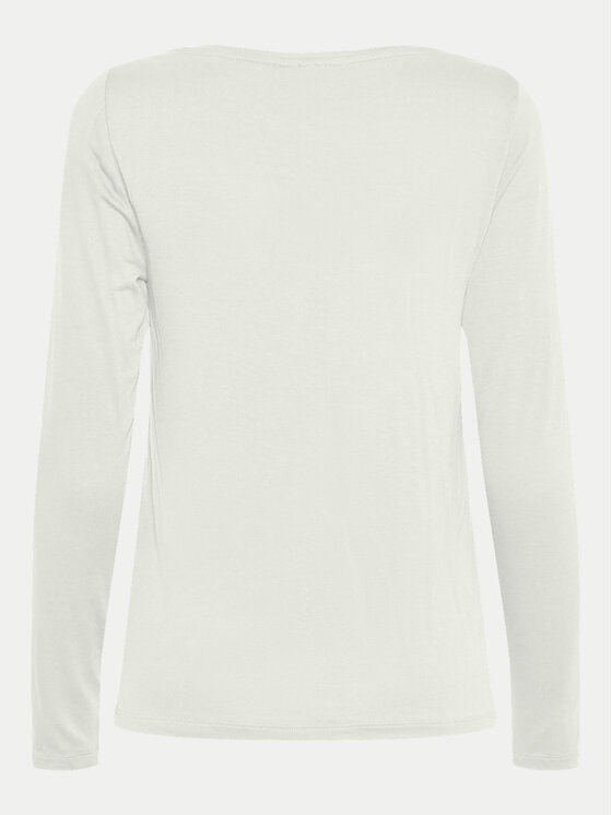 Pieces Pieces T-krekls Billo 17151127 Balts Regular Fit