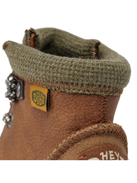 Hey Dude Hey Dude Gležnjarji Bradley Boot Youth 40417-267 Rjava