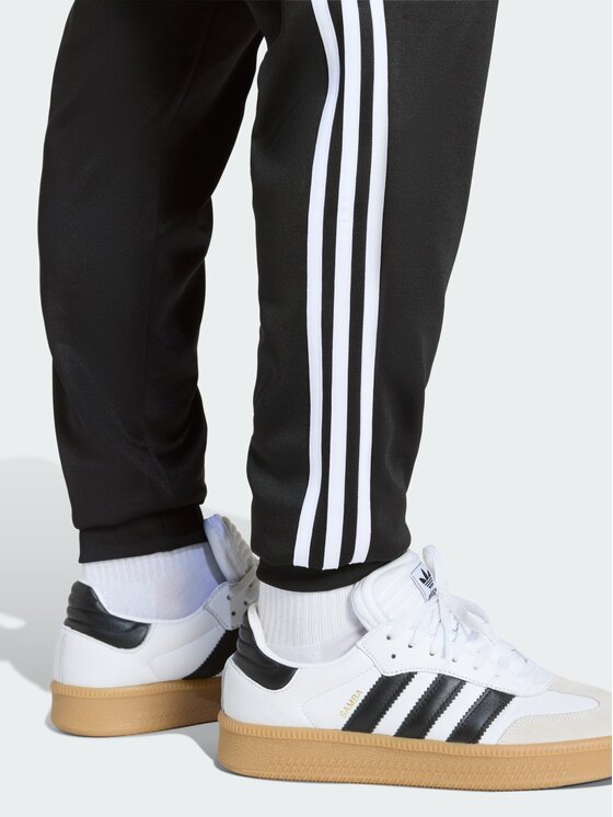 adidas adidas Spodnie materiałowe 159296 Czarny Slim Fit