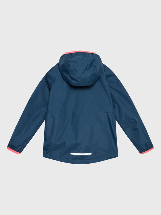 Jack Wolfskin Jack Wolfskin Kurtka przeciwdeszczowa Rainy Days 1604816 S Granatowy Regular Fit