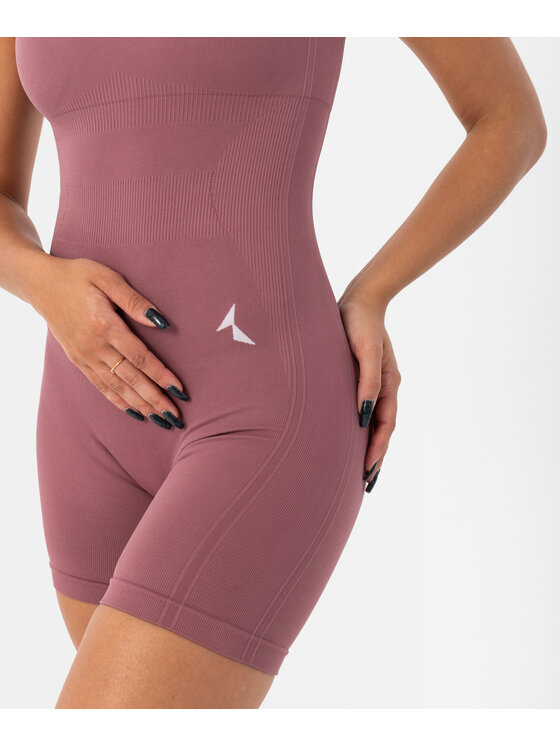 Carpatree Carpatree Kombinezon Elevate jumpsuit Różowy Fitted Fit