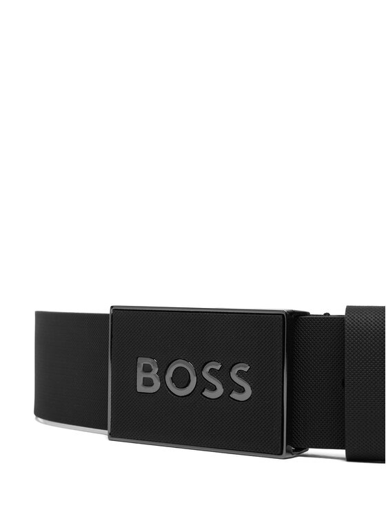 BOSS BOSS Pánský pásek 50471333 Černá