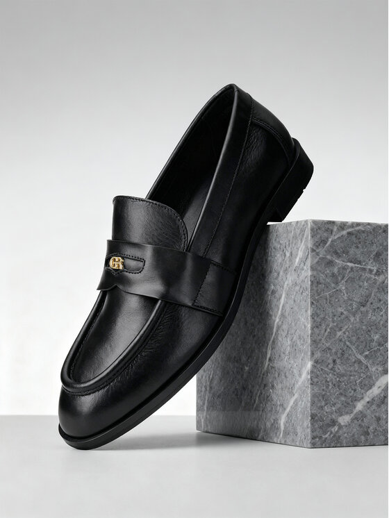 GINO ROSSI Gino Rossi Slipper C-MANU-25552PE Schwarz