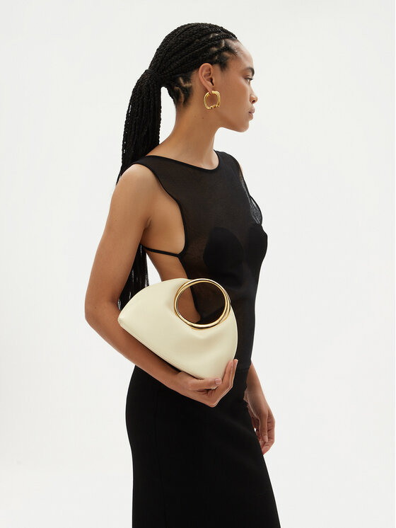 JACQUEMUS JACQUEMUS Handtasche Mini ring handbag 241BA395 Écru