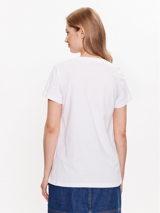 b.young b.young T-Shirt 20812845 Bílá Regular Fit