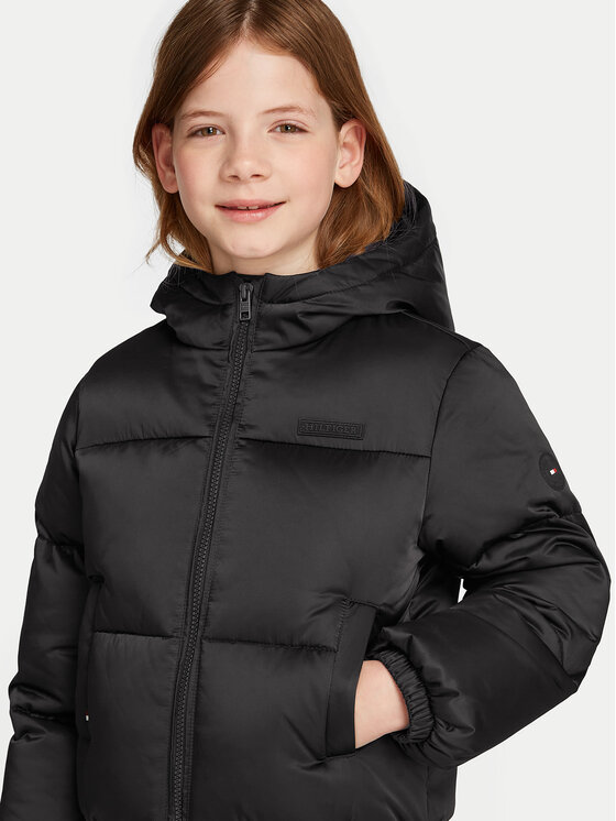 Tommy Hilfiger Tommy Hilfiger Μπουφάν πουπουλένιο New York KG0KG08050 Μαύρο Regular Fit