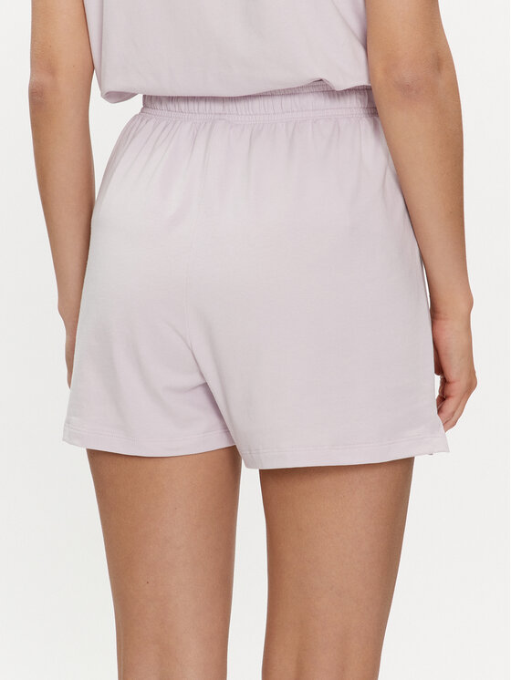 BOSS Boss Pižamos šortai 50515606 Violetinė Regular Fit