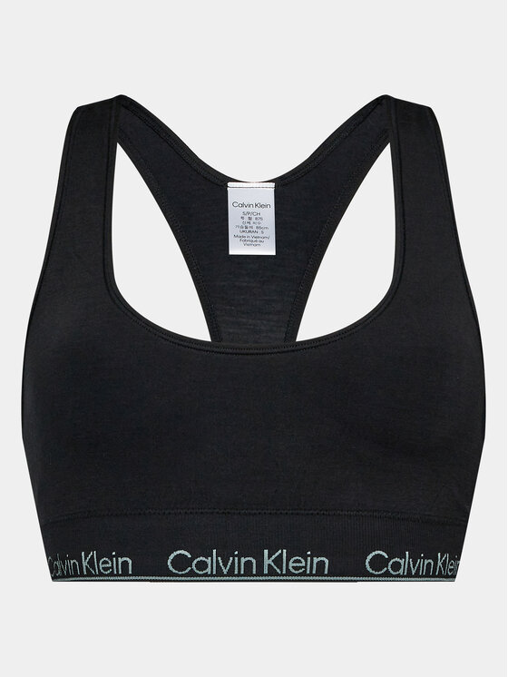 Calvin Klein Underwear Calvin Klein Underwear Podprsenkový top Racerback Bralette 000QF7317E Černá