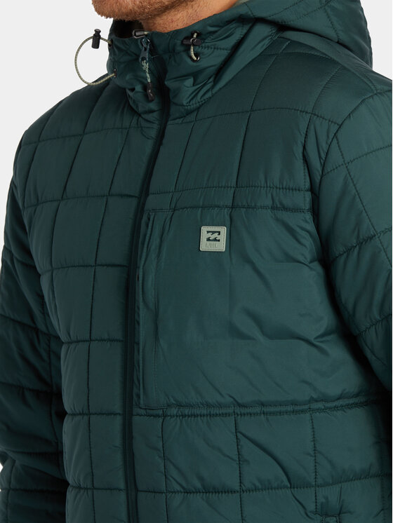 Billabong Billabong Kurtka przejściowa Journey Puffer ABYJK00162 Zielony Regular Fit