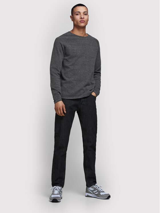 Jack&Jones Jack&Jones Džemper Hill 12157321 Siva Regular Fit