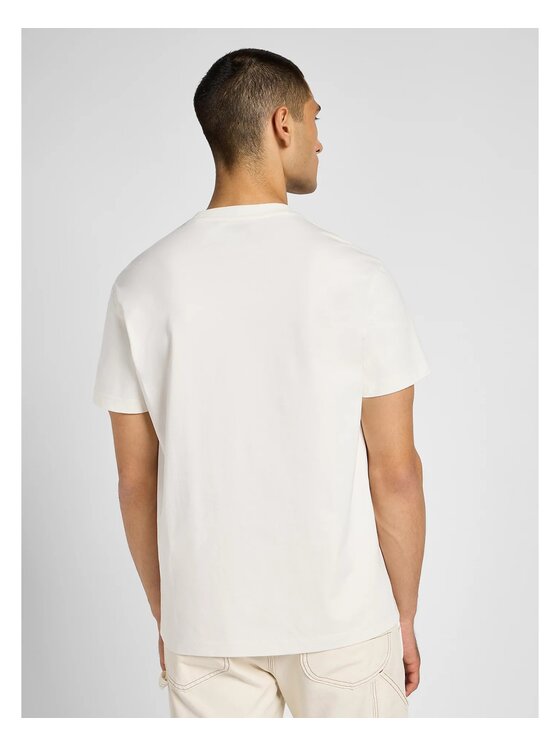 Lee Lee T-shirt WW TEE Bianco Regular Fit