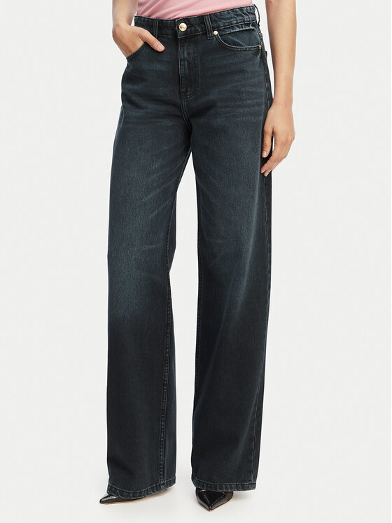 Just Cavalli Just Cavalli Traperice 80PAB5T2 CDWCH Tamnoplava Straight Fit