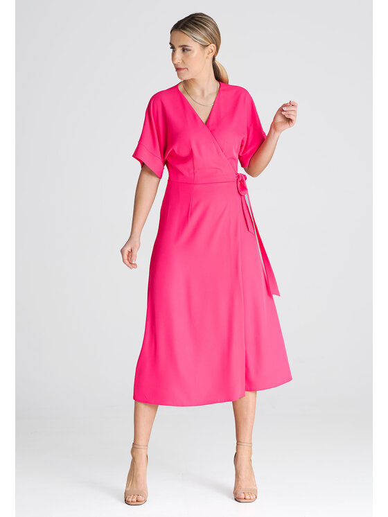 FIGL FIGL Φόρεμα M959 Ροζ Regular Fit