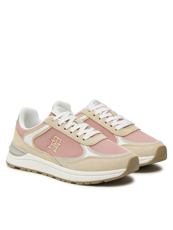 Tommy Hilfiger Tommy Hilfiger Sneakers Casual Fashion Runner Mix FW0FW08324 Colorat