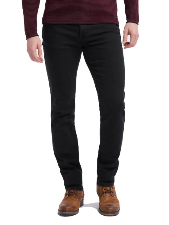 Mustang Mustang Jeansy TRAMPER TAPERED Czarny Slim Fit