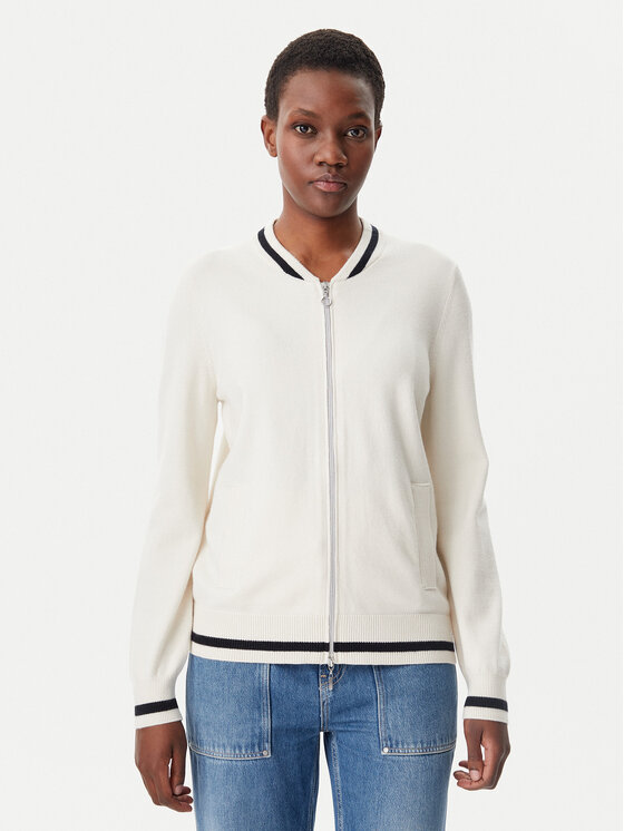 Olsen Olsen Kardigán 11004538 Ekru Regular Fit