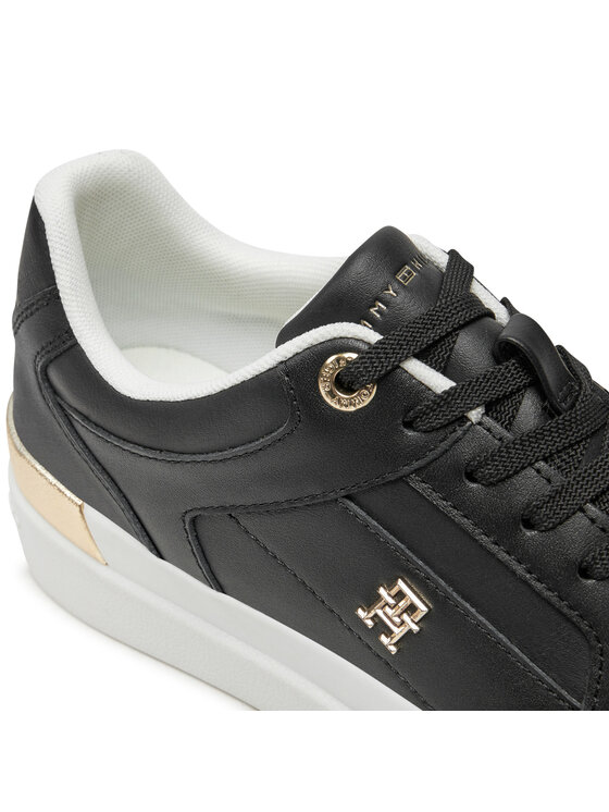 Tommy Hilfiger Tommy Hilfiger Tenisice Lux Hardware Court Sneaker FW0FW07997 Crna
