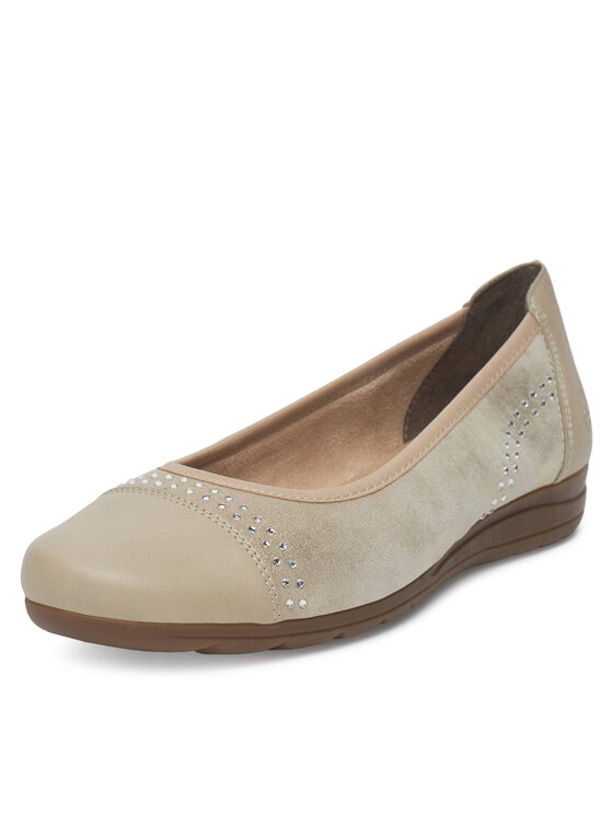 Rieker Rieker Balerinke L9353-62 Zlatna