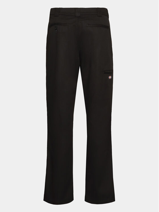 Dickies Dickies Παντελόνι υφασμάτινο Double DK0A4XZE Μαύρο Slim Fit