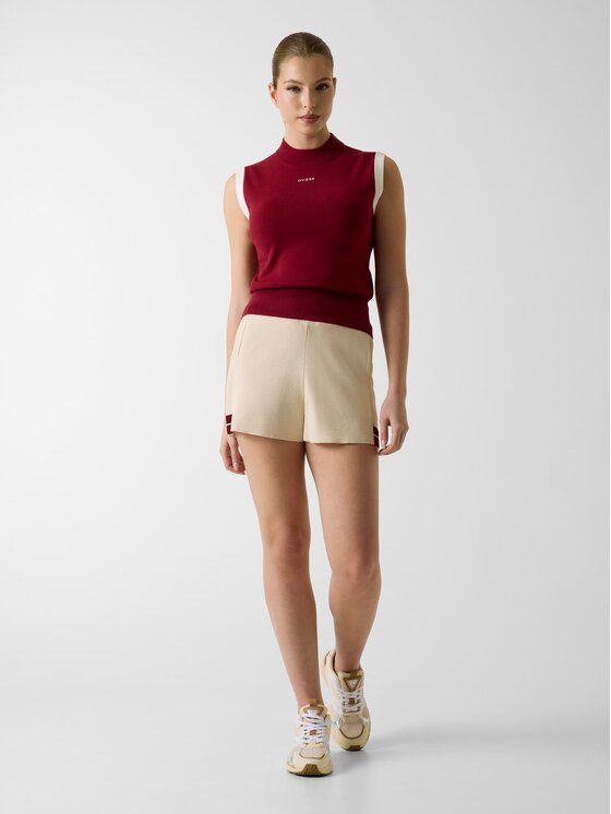 Guess Guess Svetr 181078 Červená Classic Fit