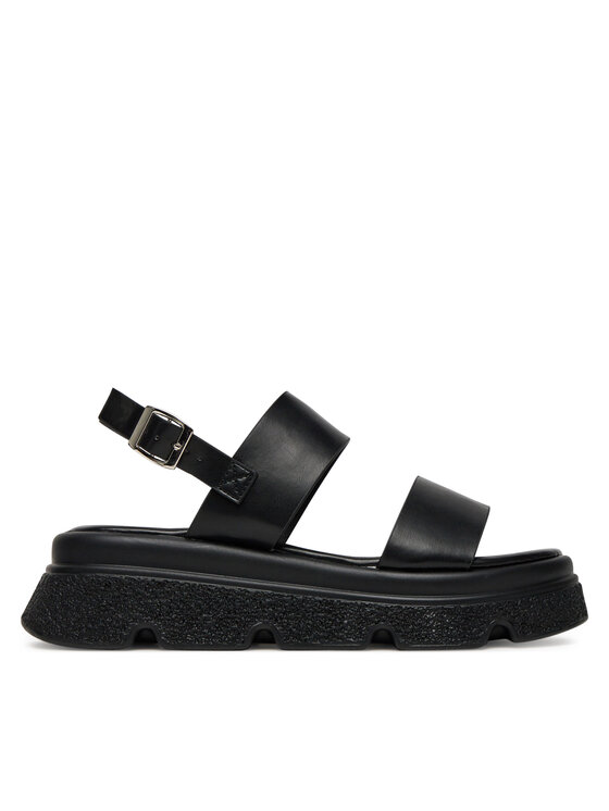 DeeZee Sandały E23719-1 Czarny