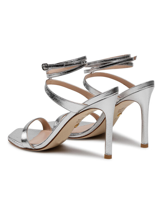 Stuart Weitzman Stuart Weitzman Sandały Ellise S0897 Srebrny