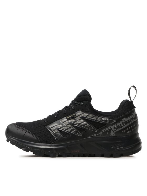 Salomon Salomon Sneakersy Wander Gore-Tex L47148400 Czarny