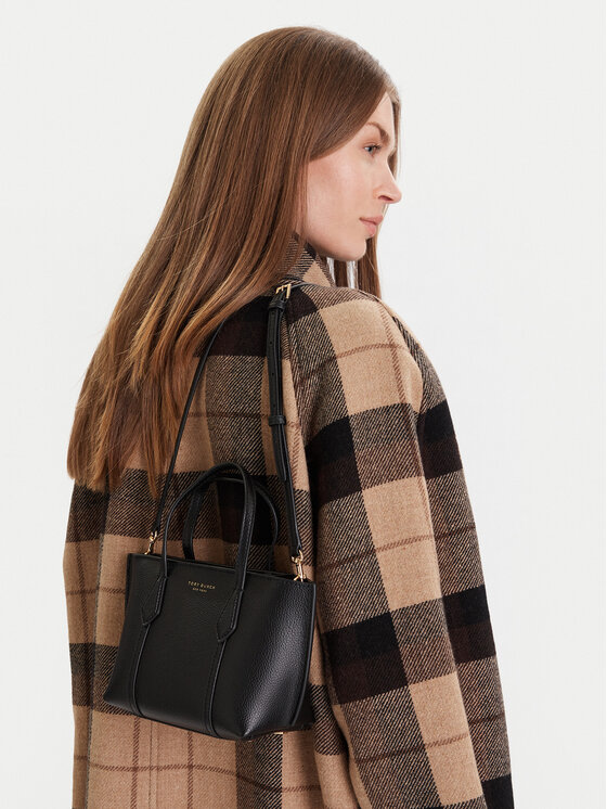 Tory Burch Tory Burch Torbica Perry Mini Tote 175548 Crna