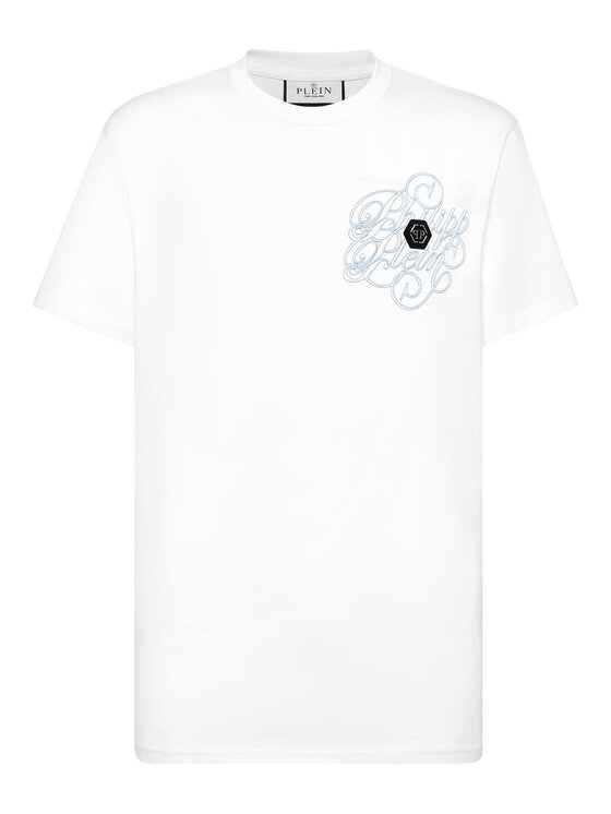 PHILIPP PLEIN PHILIPP PLEIN T-Shirt 23583 Biały Regular Fit