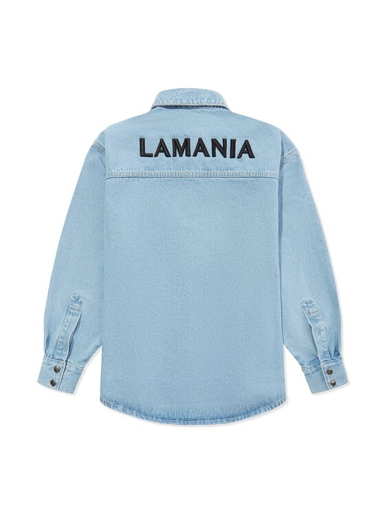 La Mania La Mania Koszula DEMI 2 Niebieski Oversize