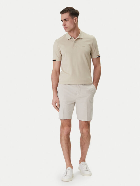 BOSS BOSS Medžiaginiai šortai H-Kane1 50555235 Pilka Modern Fit