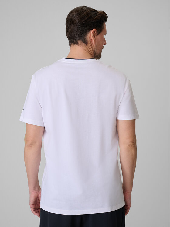 4F 4F T-Shirt CITY Biały Regular Fit
