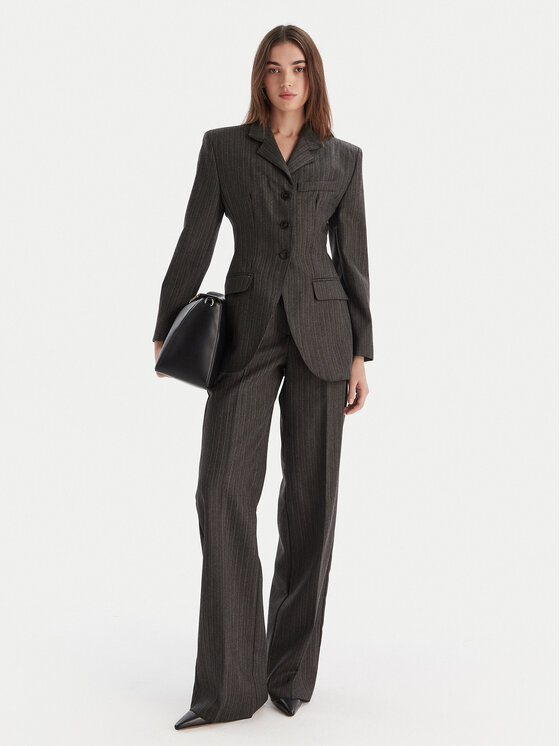 Marella Marella Marynarka Essenza 2523046052 Brązowy Slim Fit