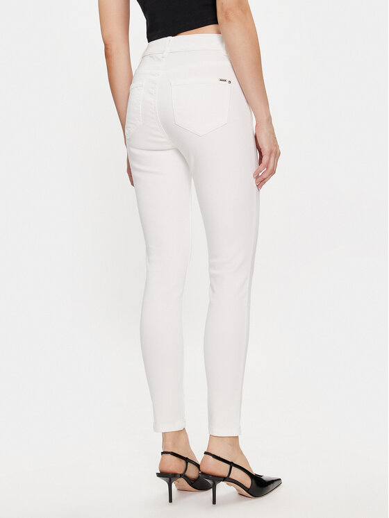 Morgan Morgan Jeans hlače 241-POLIA1 Écru Skinny Fit