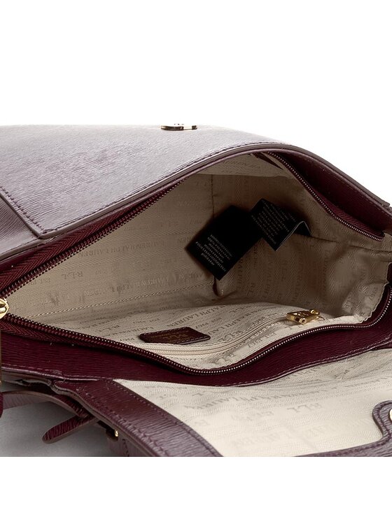 LAUREN RALPH LAUREN Lauren Ralph Lauren Сумка Barclay Crossbody N91 XZAFS XYAFS XWJ21 Бордовий