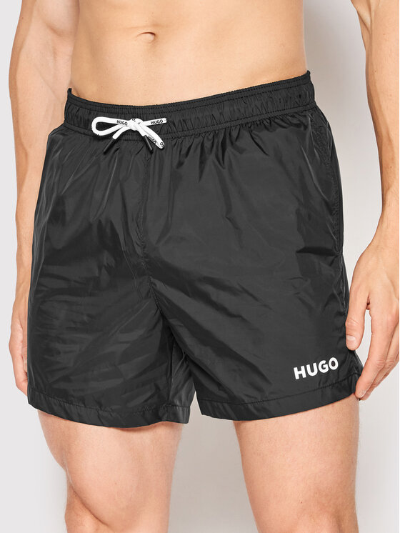 Hugo Kopalne hlače Haiti 50469312 Črna Regular Fit