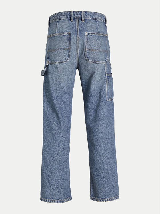 Jack & Jones Jack & Jones Jeansy Eddie 12261926 Modrá Loose Fit