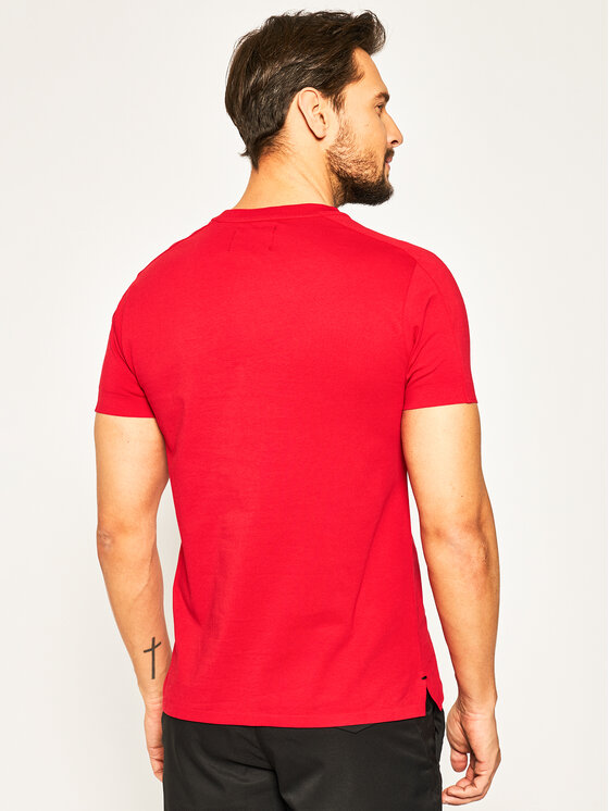 Tommy Hilfiger Tailored Tommy Hilfiger Tailored T-Shirt MERCEDES-BENZ 2 Mb Tech TT0TT07092 Červená Regular Fit