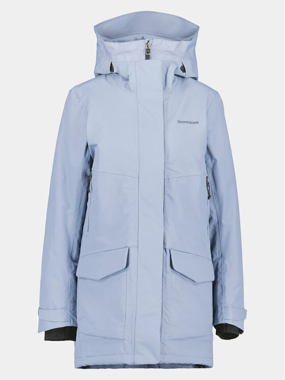Didriksons Didriksons Parka Frida Wns Parka 7 504815 Niebieski Regular Fit