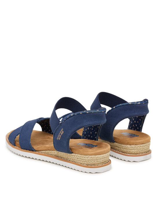 Skechers Skechers Sandály BOBS Desert Kiss - Golden Lily 114418/NVY Tmavomodrá