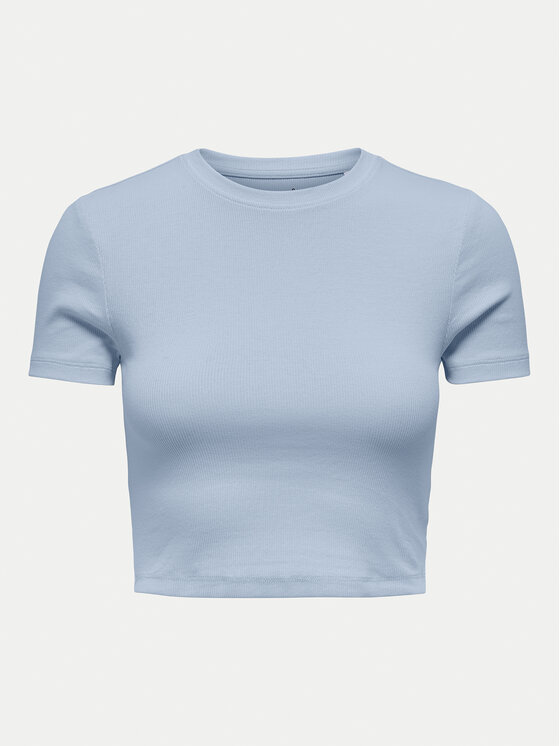 ONLY ONLY Tricou Betty 15311891 Albastru celest Regular Fit