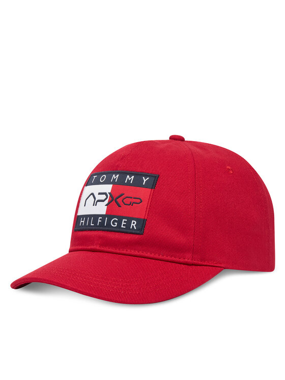 Tommy Hilfiger Šiltovka F1 Movie AM0AM13966 Červená