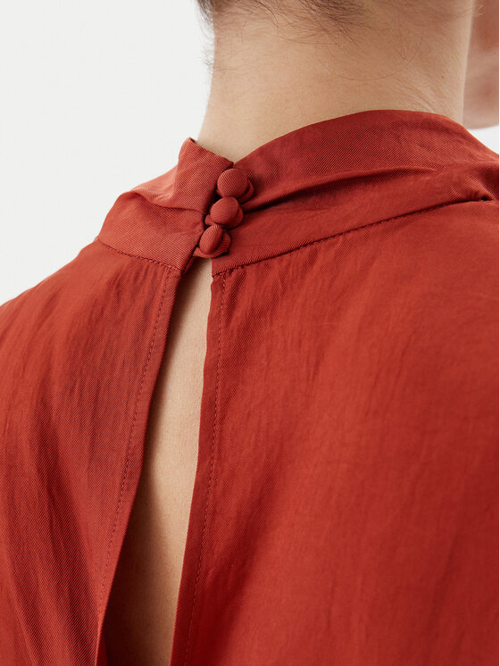 IVY OAK IVY OAK Ежедневна рокля IO117601 Червен Regular Fit