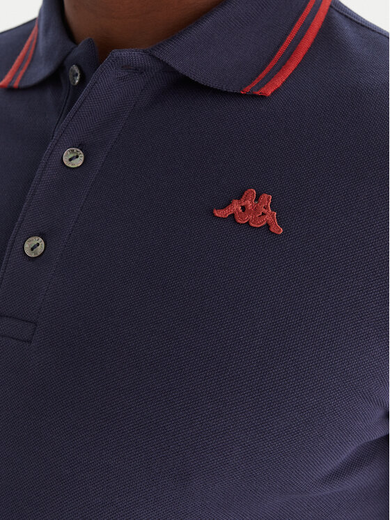 Robe di Kappa Robe di Kappa Tricou polo Gord 6006570 Bleumarin Slim Fit