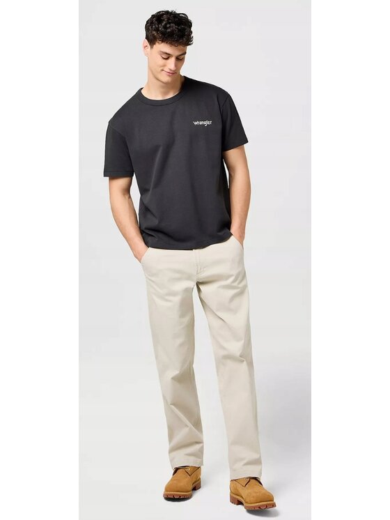 Wrangler Wrangler T-Shirt Casey Jones Graphic Tee Czarny Relaxed Fit