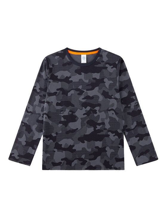 Sanetta Sanetta Piżama 27966 Czarny Comfort Fit