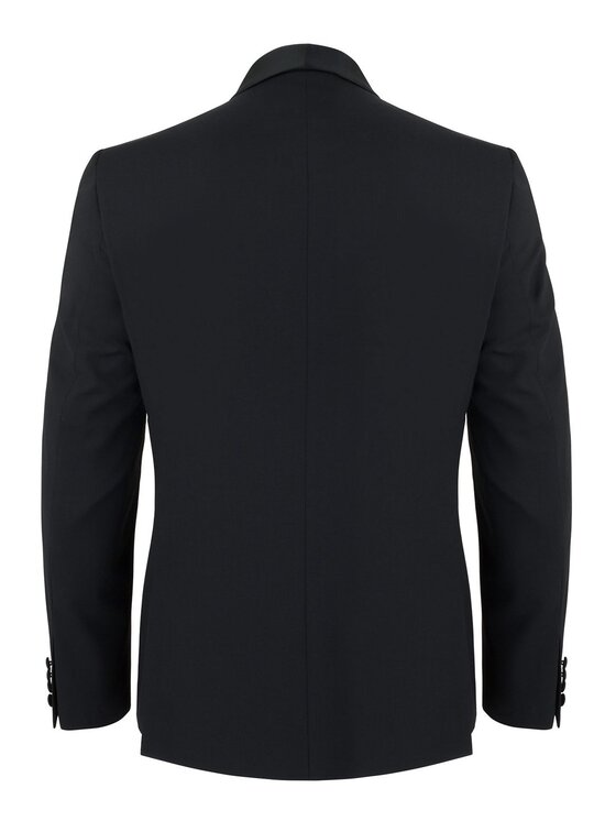 Pako Lorente Pako Lorente Marynarka PPLM9-3S-009 Czarny Slim Fit