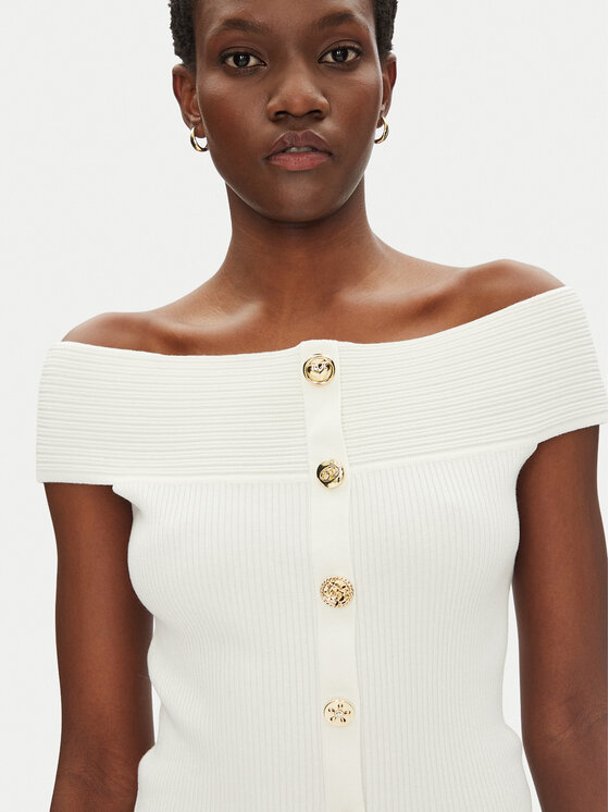 Morgan Morgan Džemper 251-MDONA M Bijela Slim Fit